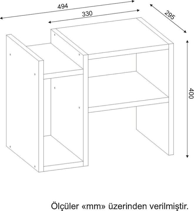 Produktbild Kalune Design Bradley (49.5 x 40 x 29.5 cm)