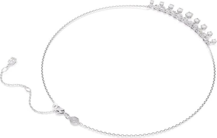 Produktbild Swarovski Idyllia Halskette Verschiedene Schliffe Schneeflocke Weiss (Swarovski Metall)