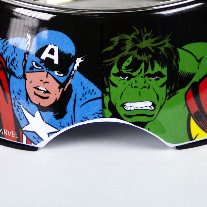 Actual product image Food bowl for dogs 760 ml Melamine Red Metal (0.76 l)