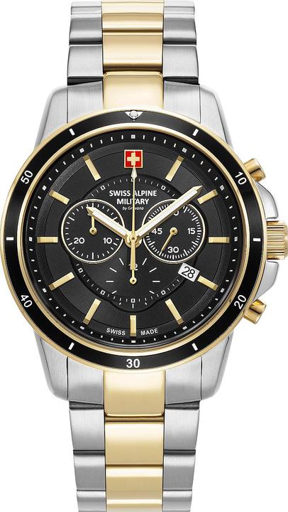 Image du produit Swiss Alpine Military 7089.9147 Chronographe Montre Homme 44mm 10ATM (Chronographe, 44 mm)