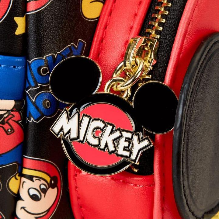 Actual product image Loungefly Disney by Mini Backpack Mickey & Minnie Classic