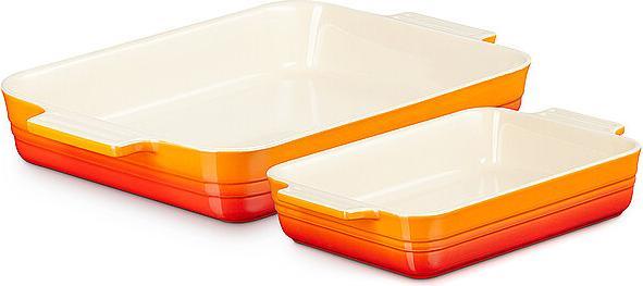 Le Creuset Auflaufform 25+32cm KLASSIK Ofenrot