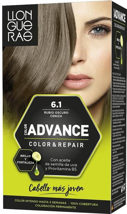 Image du produit Llongueras COLOR ADVANCE #6,1-rubio oscuro ceniza (6.1)