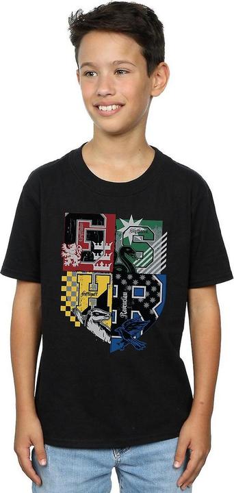 Produktbild Boys Hogwarts Houses Cotton T-Shirt (140, 146)