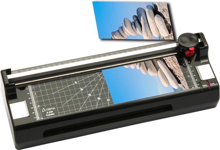 Produktbild Olympia A 240 DIN A4 Laminiergerät m. Papierschneider (80 - 125 µm, A4)
