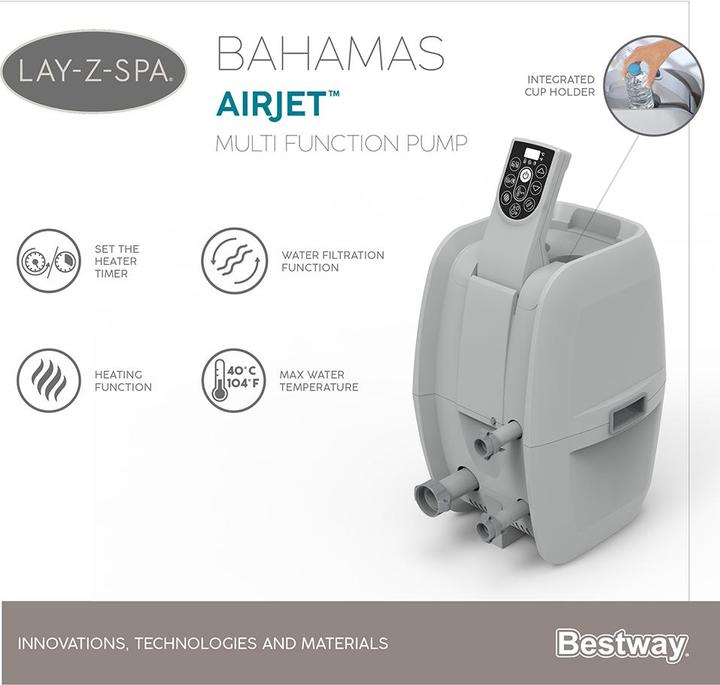 Actual product image Bestway Lay-Z-Spa Bahamas (4 pers.)