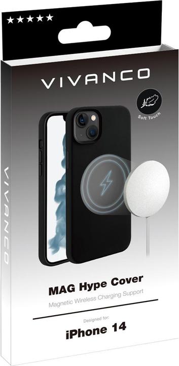Immagine prodotto Vivanco Custodia per cellulare Mag Hype (6.1") Cover Nero (Apple iPhone 14)