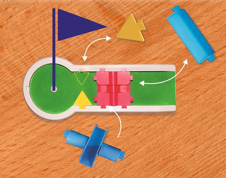 Actual product image Noris Games & More Pitpat Table Mini Golf (German)