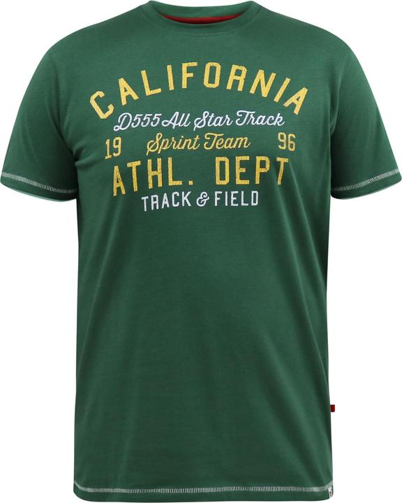 DUKE D555 Parnwell California Athletics TShirt (6XL)