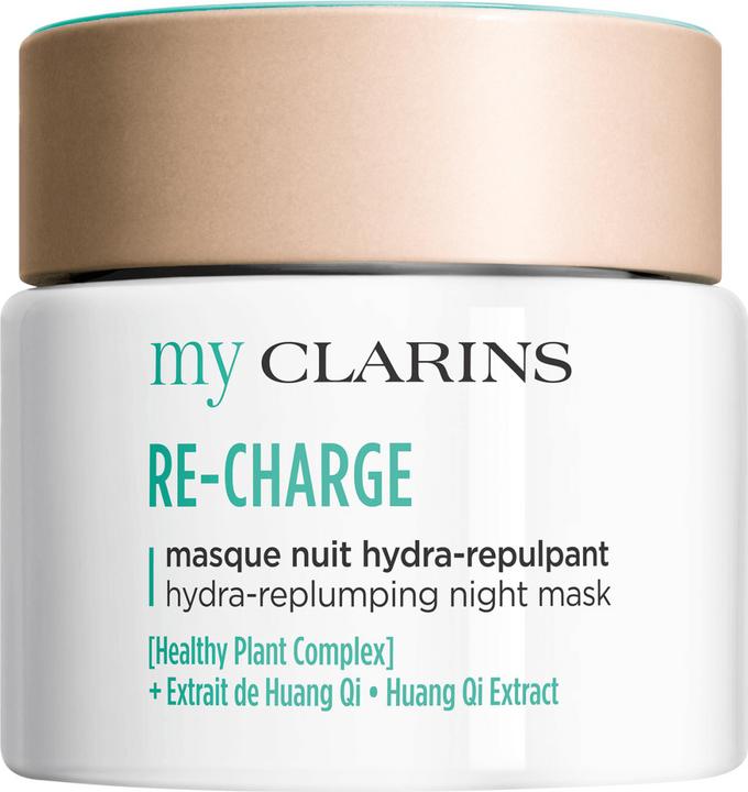 Image du produit Clarins Masque de nuit Re-Charge Hydra-Replumping (50 ml)
