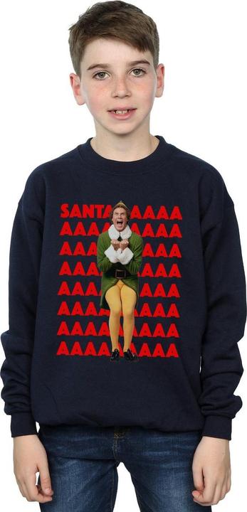 Immagine prodotto Elf Buddy Santa Scream Felpa Ragazzi (152, 158)