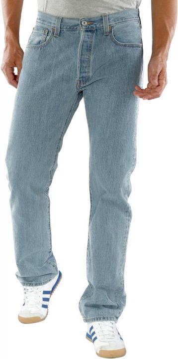 Actual product image Levis 501 jeans light stonewash (W44/L30)