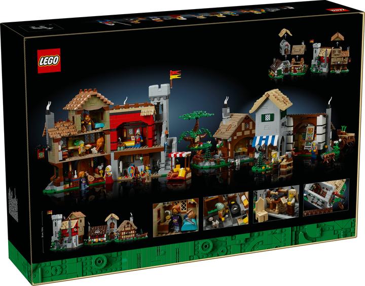 Actual product image LEGO Medieval town square (10332, LEGO Icons, LEGO Rare Sets)