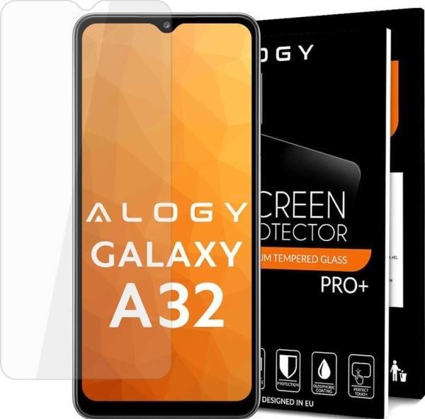 Alogy vetro temperato per lo schermo del Samsung Galaxy A32 4G (1 Pezzo/i, Samsung Galaxy A32)