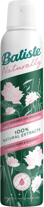 Produktbild Batiste Trockenshampoo Naturally Bamboo Fibre&Gardenia (200 ml, Trockenshampoo)