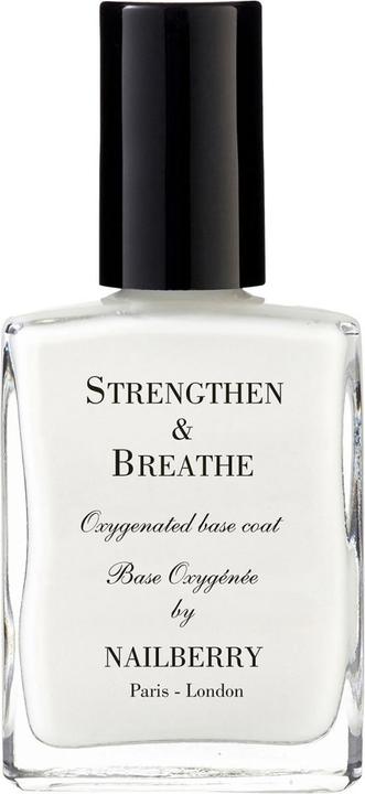 Actual product image Nailberry L'oxygéné Nail Care - Strengthen & Breathe (Transparent, Base coat)