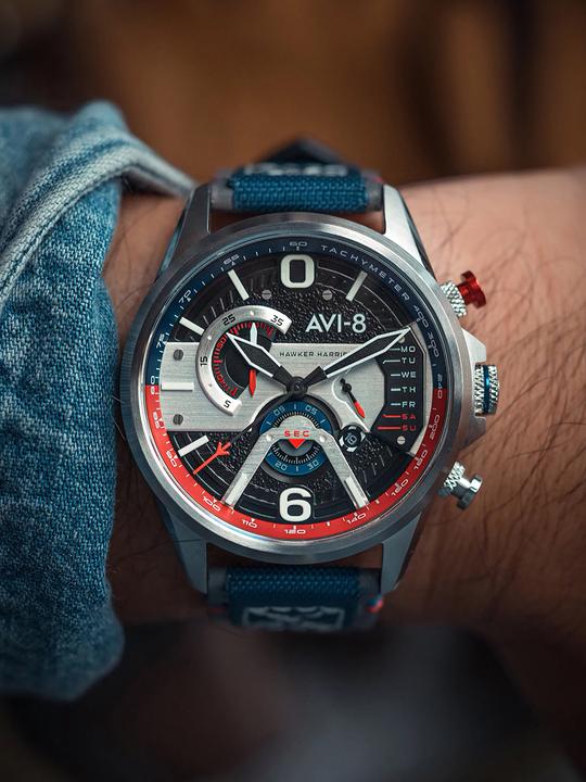 Image du produit AVI-8 AV-4056-09 Hawker Harrier Dual Retrograde (Chronographe)
