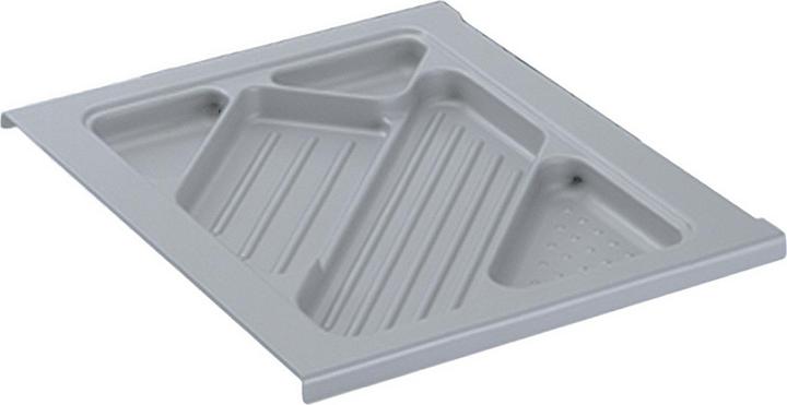 Hettich Systema Top 2000 Materialschub,EB 392 mm, Alu-Finish (1 Stk.)