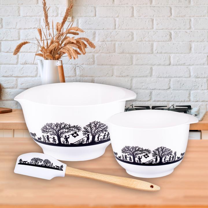 Produktbild Angela Bruderer Teigschüssel-Set "Scherenschnitt", 3-teilig (3 x)