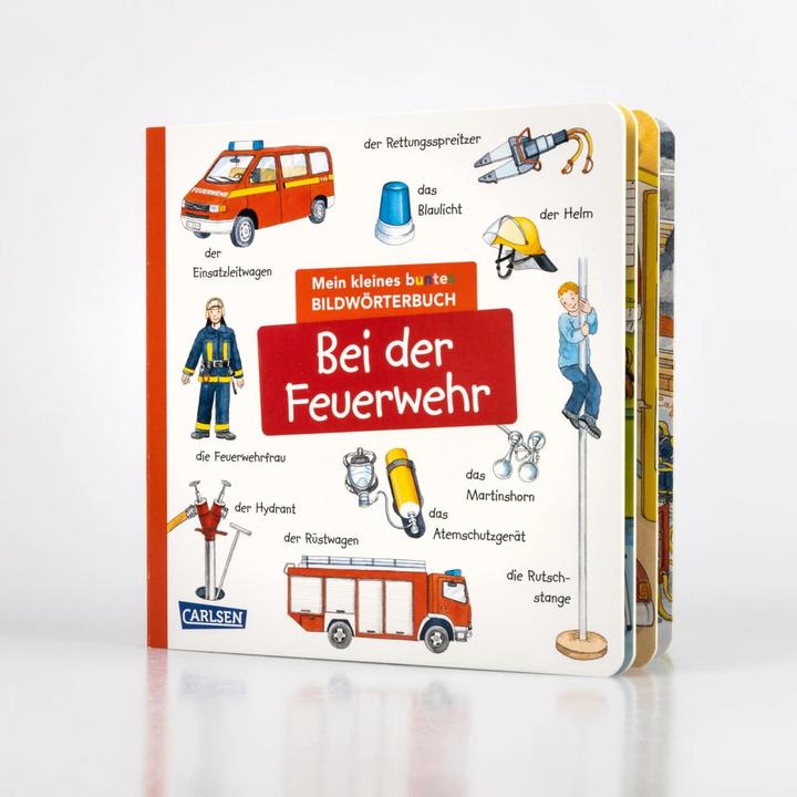 Immagine prodotto Mein kleines buntes Bildwörterbuch: Bei der Feuerwehr (Tedesco, Gisela Fuhrmann, 2023)