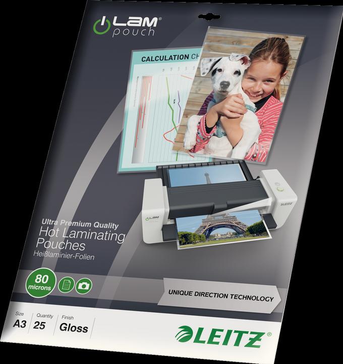 Immagine prodotto Leitz Film di laminazione (A3, 25 Pezzo/i, 80 µm)