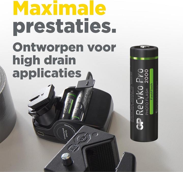 Produktbild GP Batteries ReCyko Pro AA/Mignon (4 Stk., AA, 2000 mAh)