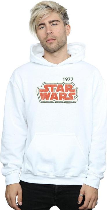 Immagine prodotto Star Wars Retro Outline Felpa con Cappuccio Uomo (M)
