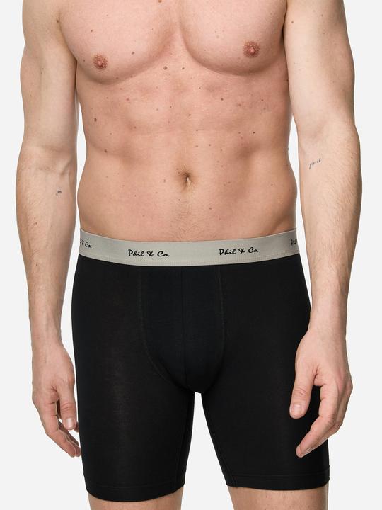 Immagine prodotto Phil & Co. Berlin Pantaloni retrò in jersey Boxer lunghi (XL, confezione da 3)