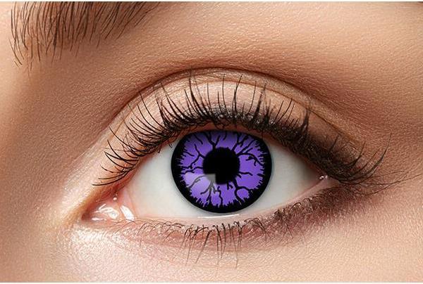 Actual product image Bach Optic Gothic contact lenses (Violet)