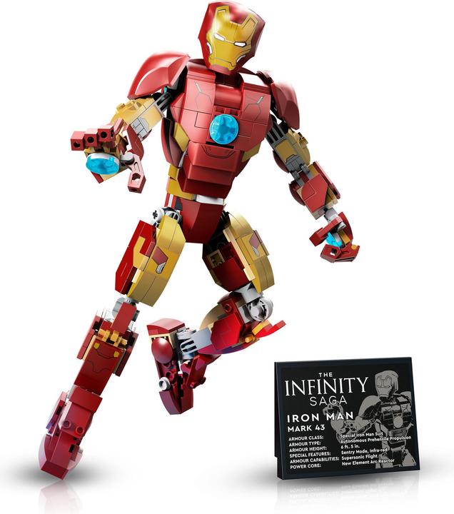 Produktbild LEGO Iron Man Figur (76206, LEGO Marvel)