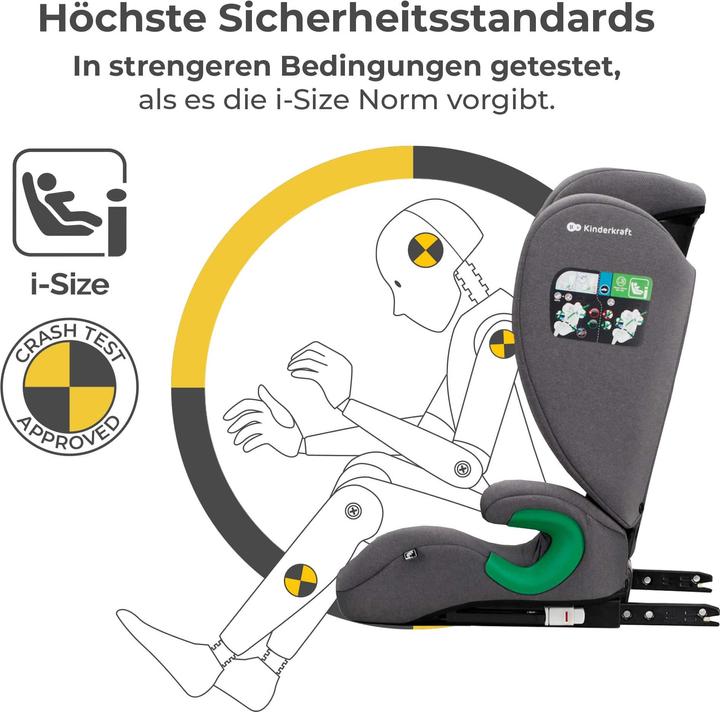 Produktbild KinderKraft Junior Fix 2 (Kindersitz, ECE R129/i-Size Norm)