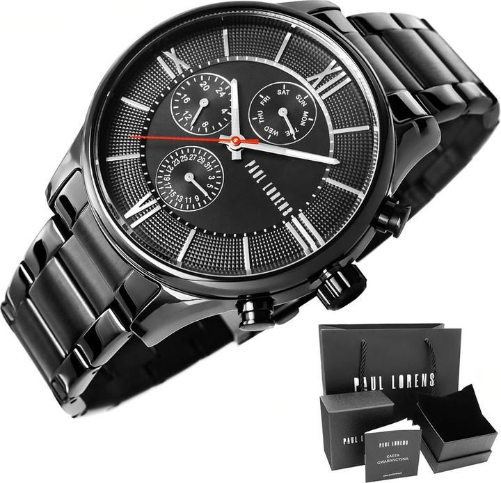 Actual product image Paul Lorens Herrenuhr PL11652B6-1A5 (190 mm)
