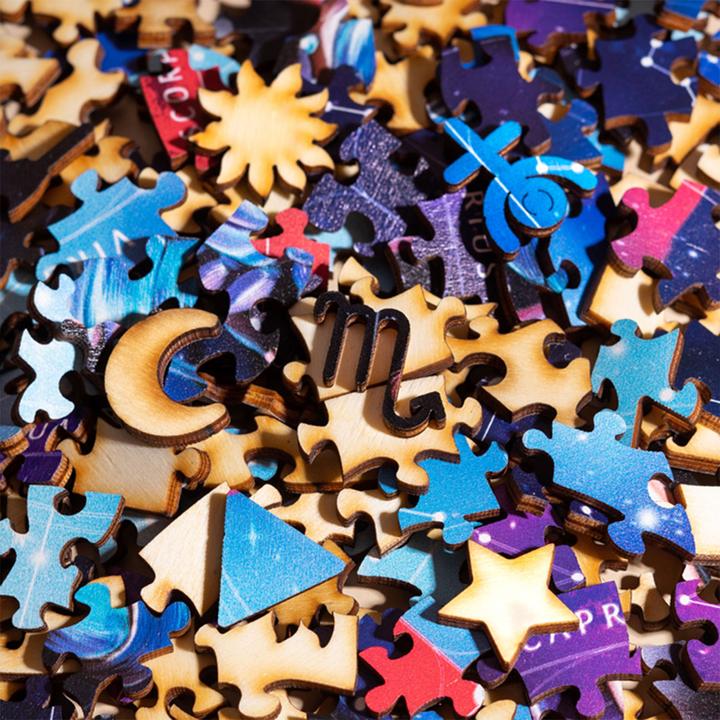 Produktbild Natura Punto Sternzeichen Holz Puzzle Skorpion (180 Teile)