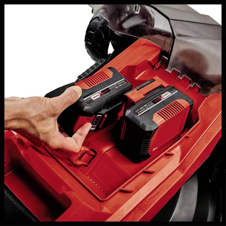 Actual product image Einhell One-hand battery lawnmower GE-CM 36/43 Li M- Solo (Rechargeable battery operated)
