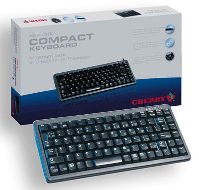 Produktbild CHERRY Compact keyboard 86 key USB/PS2 GERMAN (DE, Kabelgebunden)