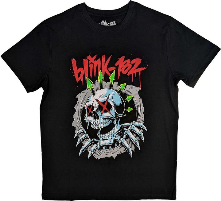 Image du produit Blink 182 T-Shirt unisexe adulte Six Arrow Skull (S)