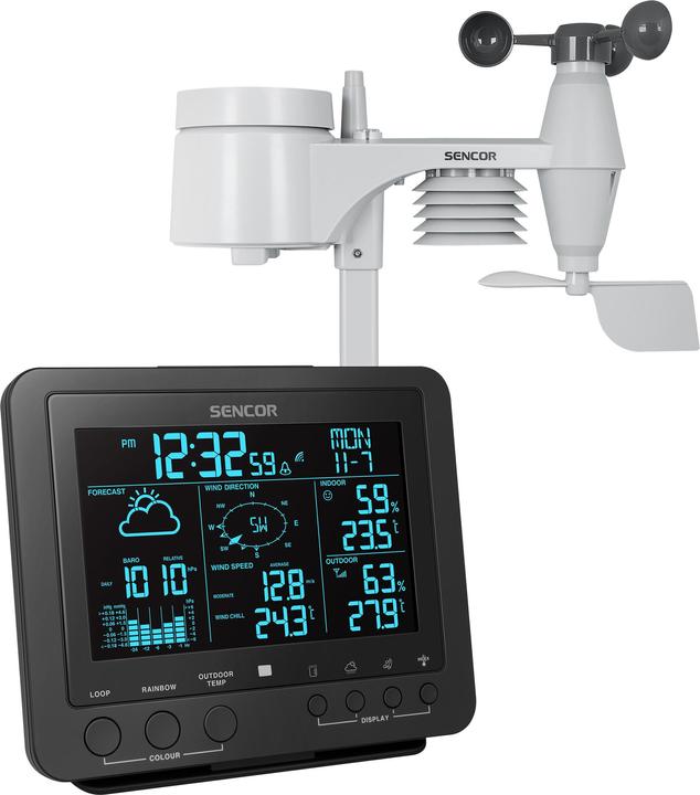 Produktbild Sencor Professionelle Wetterstation SWS 9700