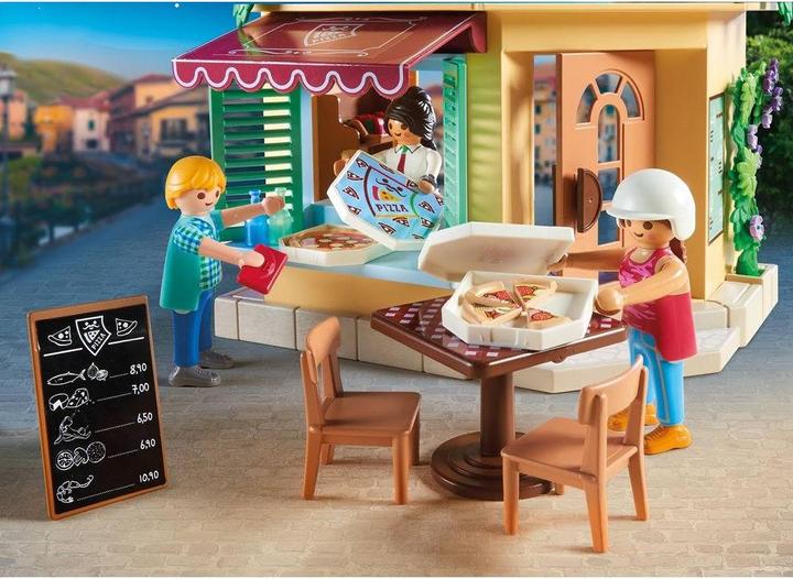 Image du produit Playmobil Pizzeria avec restaurant de jardin (70336, Playmobil City Life)