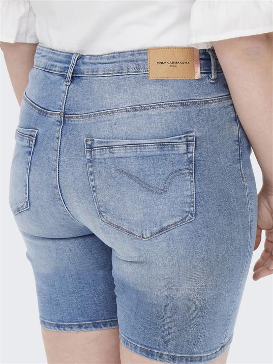 Produktbild Only Curvy CARLaola Reg Destroyed Jeansshorts (44)