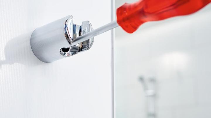 Produktbild tesa SPAA Wand-Brausehalter inkl. Klebelösung ohne Bohren
