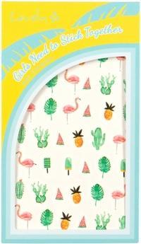 Produktbild NoName Girls Need To Stick Together Nail Stickers - 48 Stück