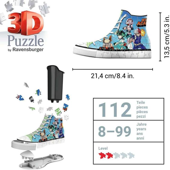 Actual product image Ravensburger Sneaker My Hero Academia (108 pieces)