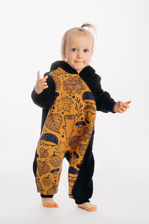 Produktbild Lennylamb Bear Romper - Under The Leaves (104)