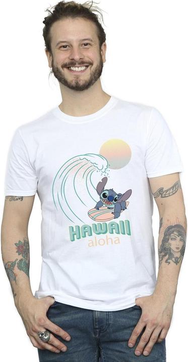 Immagine prodotto Disney Lilo And Stitch Hawaii Maglietta Uomo (M)