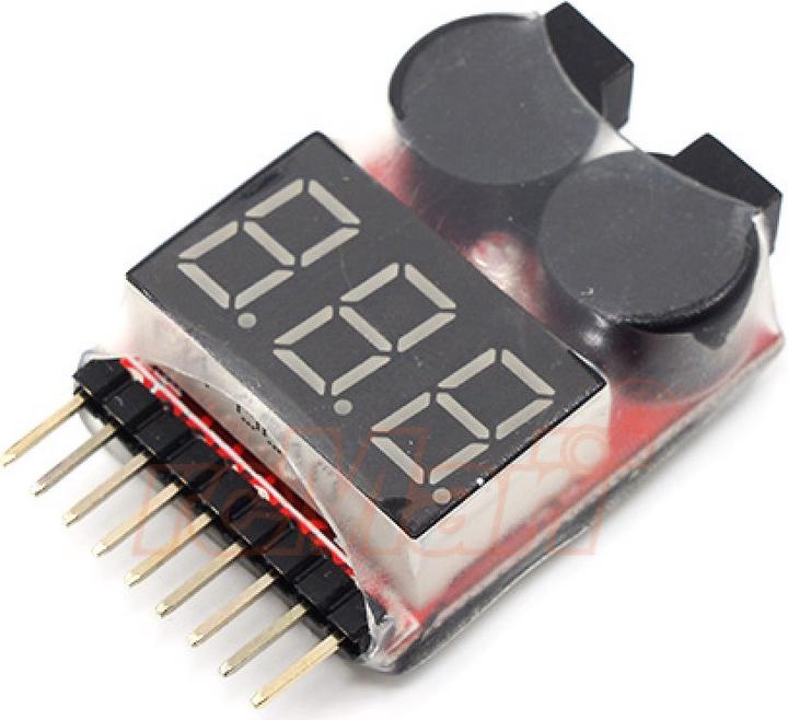 Immagine prodotto Yeah Racing LiPo Monitor with LCD 1S-8S