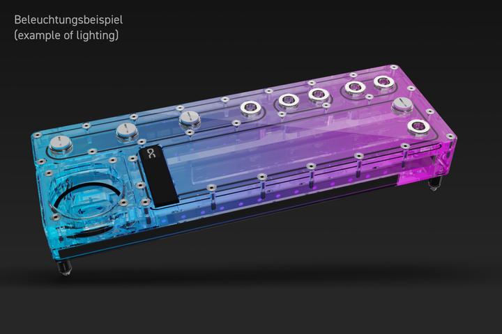 Produktbild Alphacool Core Distro Plate 360 Links VPP/D5