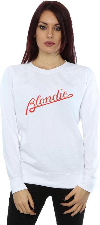 Actual product image Blondie Womens/Ladies Lines Logo Sweatshirt (XL)