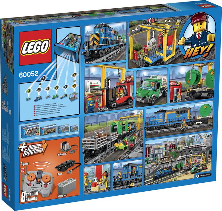 LEGO City Treno merci (60052, LEGO City, Set LEGO rari)