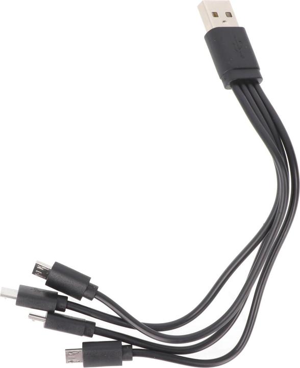 Produktbild Keeppower USB-Verteiler Typ-A auf 4 x Micro USB Länge: 0,2 m bis 2,1A (0.20 m, USB 2.0)