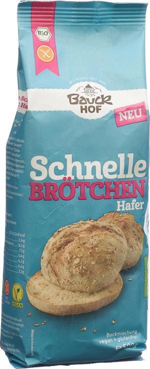 Actual product image Bauckhof Quick rolls oats gluten free (500 g)